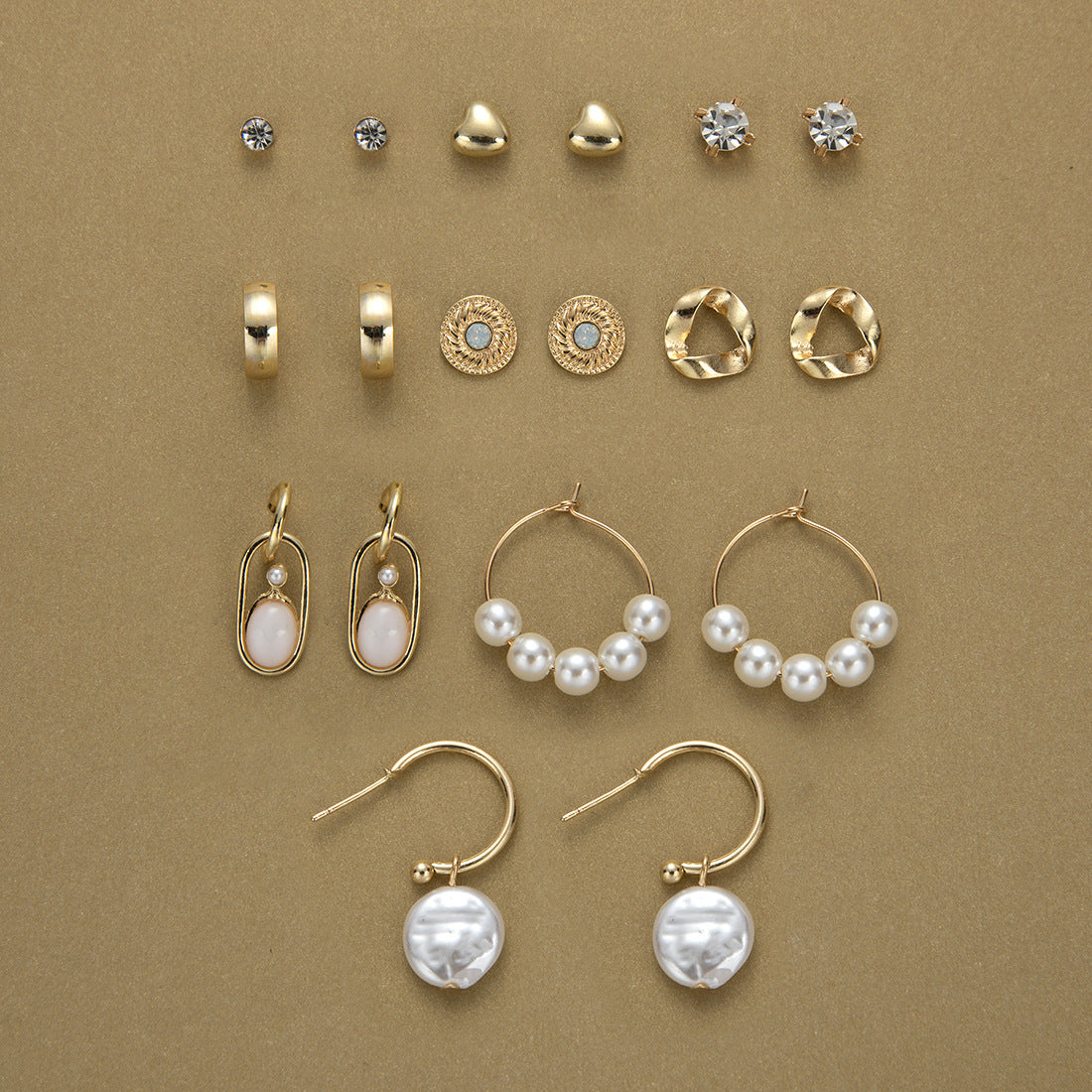 New Style Pearl Earrings For Girls European And American Jewelry