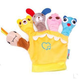 Parent-child Interaction With Music Box Cartoon Animal Hand Puppet Gloves Plush Toy