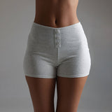 Sleeveless Backless Sexy Suspender Shorts Suit