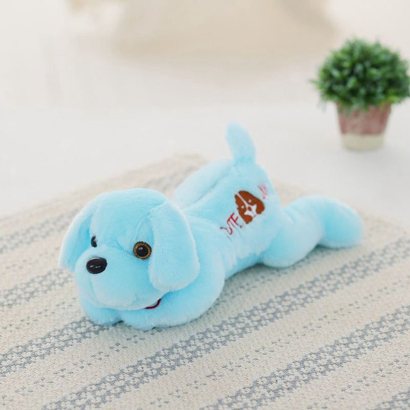 Glowing puppy doll stuffed animal