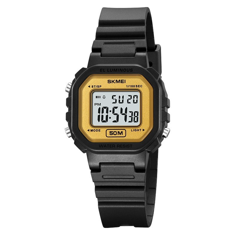 Student Outdoor Sports Electronic Watch Multifunctional Waterproof Luminous