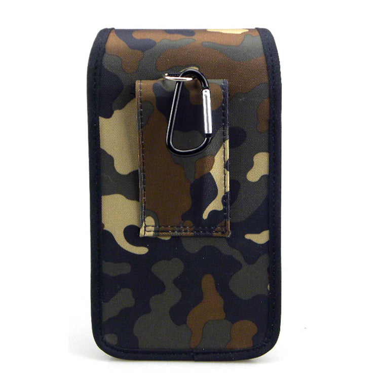 Double nylon cell phone belt bag