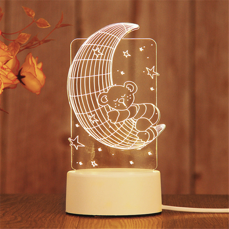 Creative 3d night light