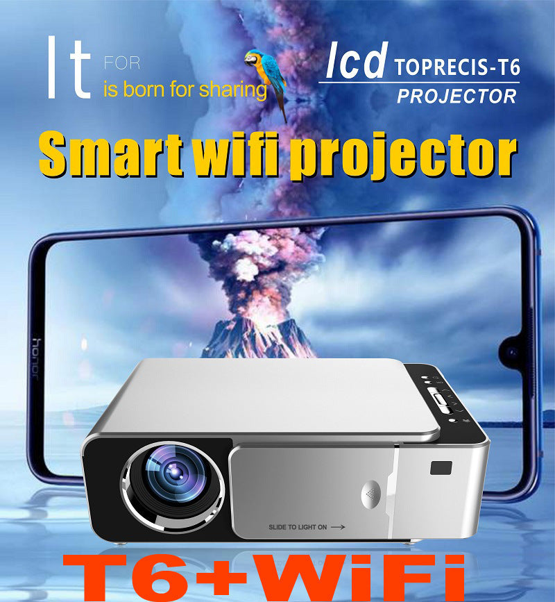 LED Portable Video Projector HD 720P