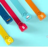 Children Montessori Alphabet Number Learning Locks Toys Alphanumeric Unlock Teaching Aids Educational Toys