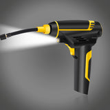 Автоматический портативный ручной цифровой светодиодный автомобильный воздушный компрессор