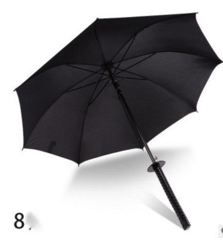 Straight Handle Windproof Umbrella Man Anime Big Umbrella