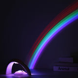 Навгонии LED ошиқона Осмон рангинкамон рангин Дурнамои Night Light