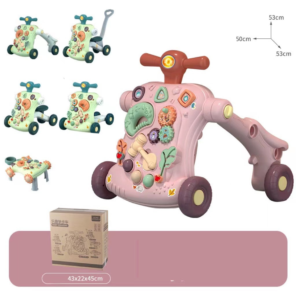 Baby Stroller Toy Multi-function Sliding Roller Coaster