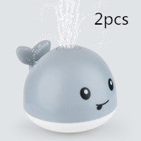 New Baby ҳаммом ванна барқ ​​Induction Whale Spray Toy хурд