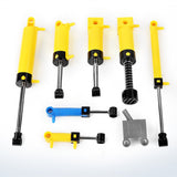 Pneumatic Parts Air Push Rod Spring Hose Accessories Assembling Building Blocks