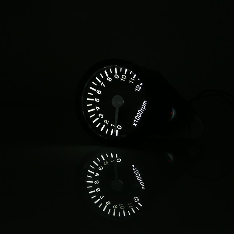 Universal Tachometer Gauge   Type 1   Black Black