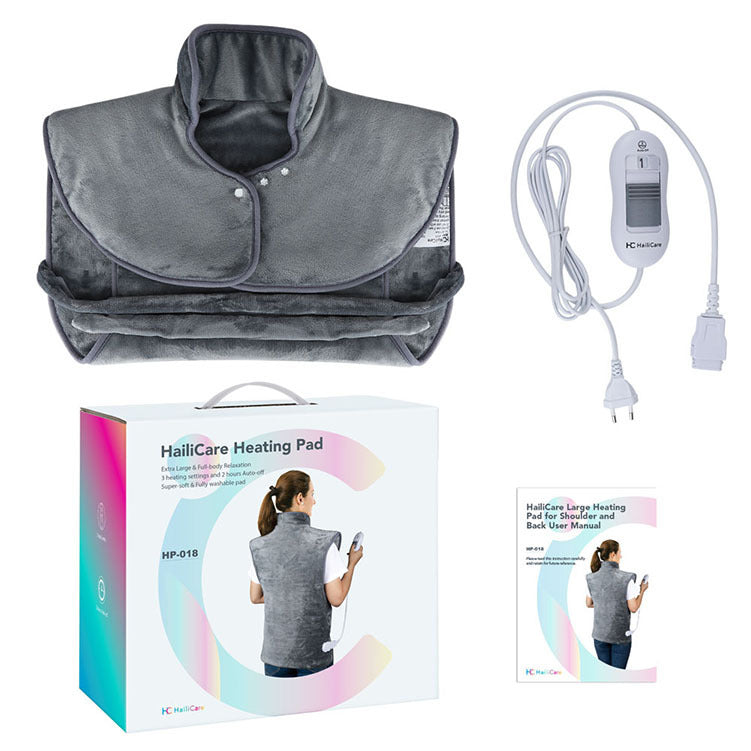 Electric heating of heating shawl