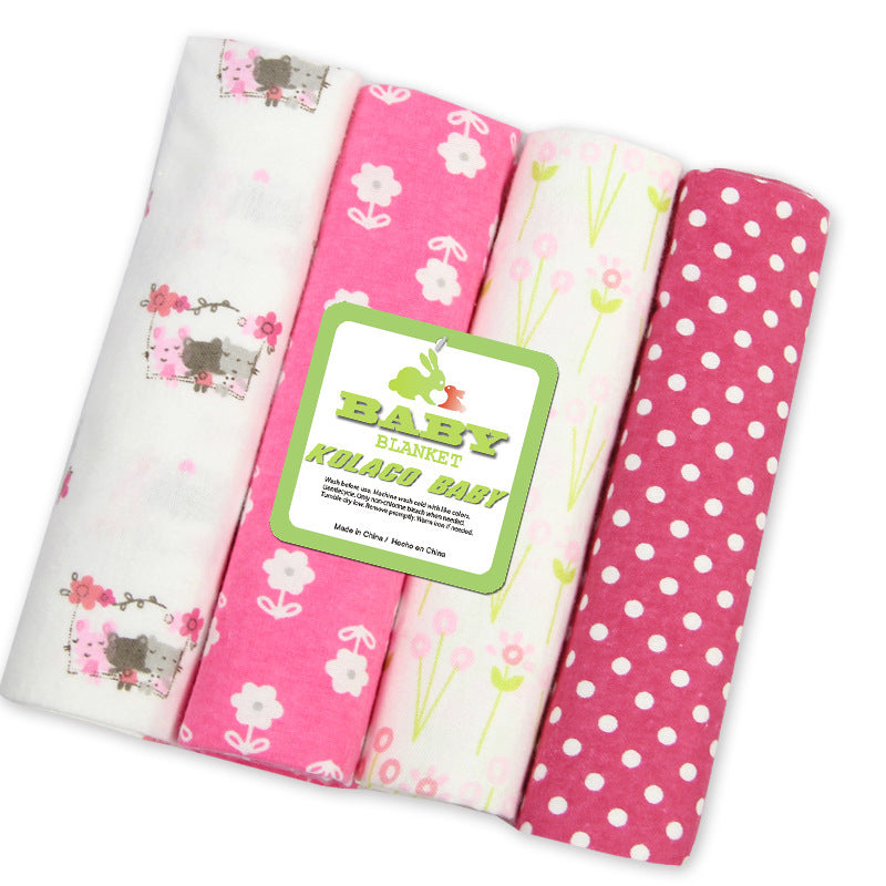 76X76PVC Flannel Baby Wrapping Blanket