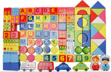 Traffic wooden building blocks educational toys