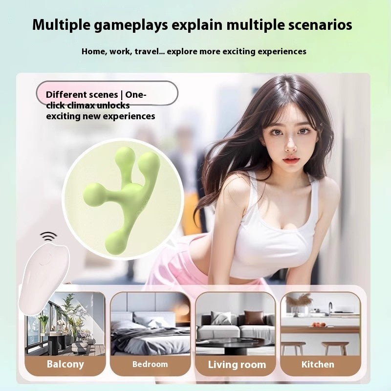 Cell Vibrating Spear Wireless Remote Control Wearable Products