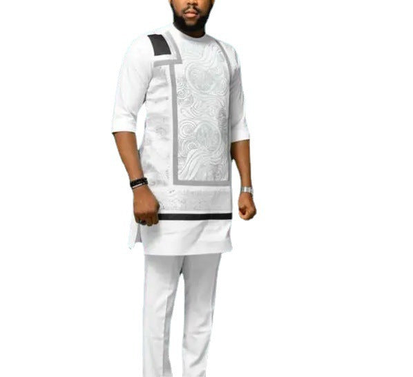 Digital printing in African Arabic national style