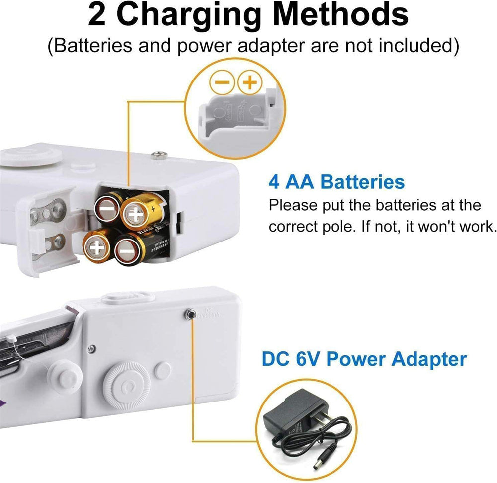 Plus Accessories Handheld Electric Sewing Machine Set Mini Sewing Machine