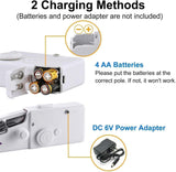 Plus Accessories Handheld Electric Sewing Machine Set Mini Sewing Machine