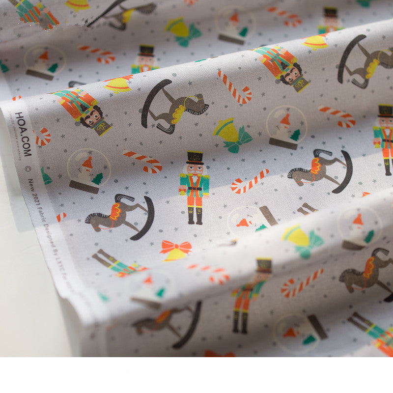 Digital Printed Nutcracker Soldier Cotton and Fabric