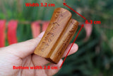 Ebony Coffin Wood Carving Crafts Crafts Pendant