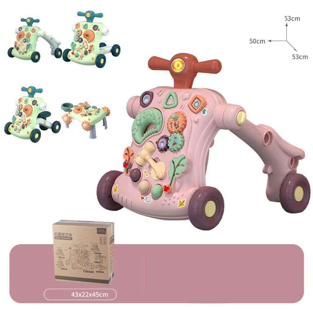 Baby Stroller Toy Multi-function Sliding Roller Coaster