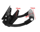 Metal wood panel handle portable handle quick clip