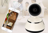 Камераи бесими IP WIFI 720P Камераи бехатарии хонагӣ Micro SD дастгирии микрофон ва P2P APP ройгон ABS пластикӣ