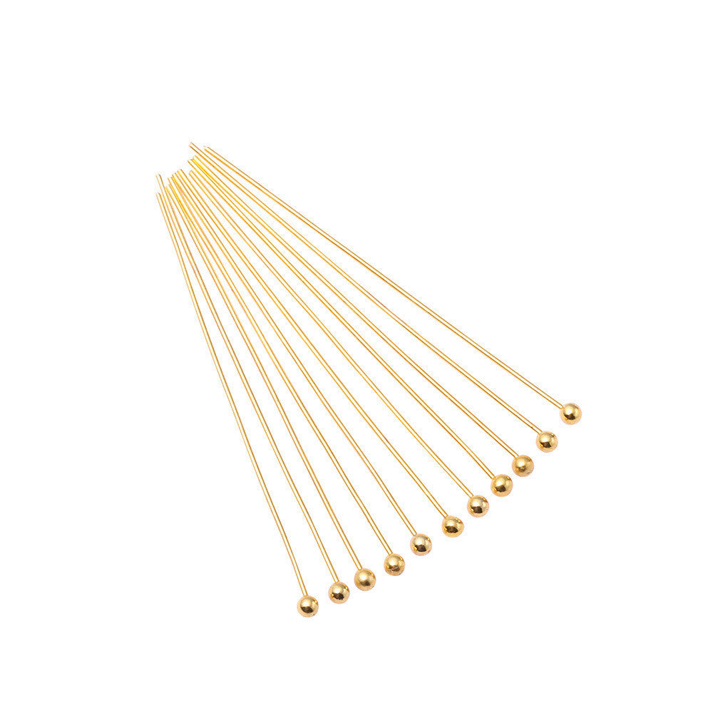 Brass Ball Needle Fitting Beading Material