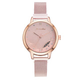 Girls Set Watch Alloy Magnet Buckle With Calendar