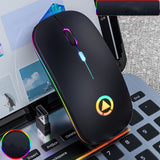 Wireless charging Bluetooth mouse