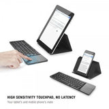 Клавиатураи қатшавандаи Bluetooth