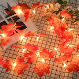 LED Simulation Maple Leaf Battery Box Creative Fashion Classic Home Lighting Chain
