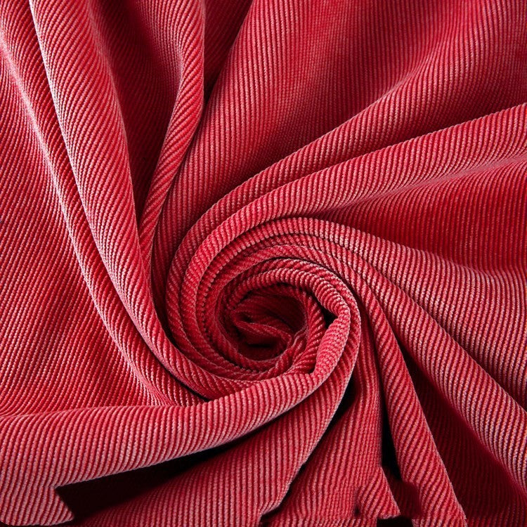 Corduroy Clear Non-stretch Quality Velvet Nylon Polyester Corduroy Fabric Spot