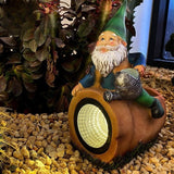 Resin Floor Solar Spotlights Garden Decoration Lawn Cartoon Toy