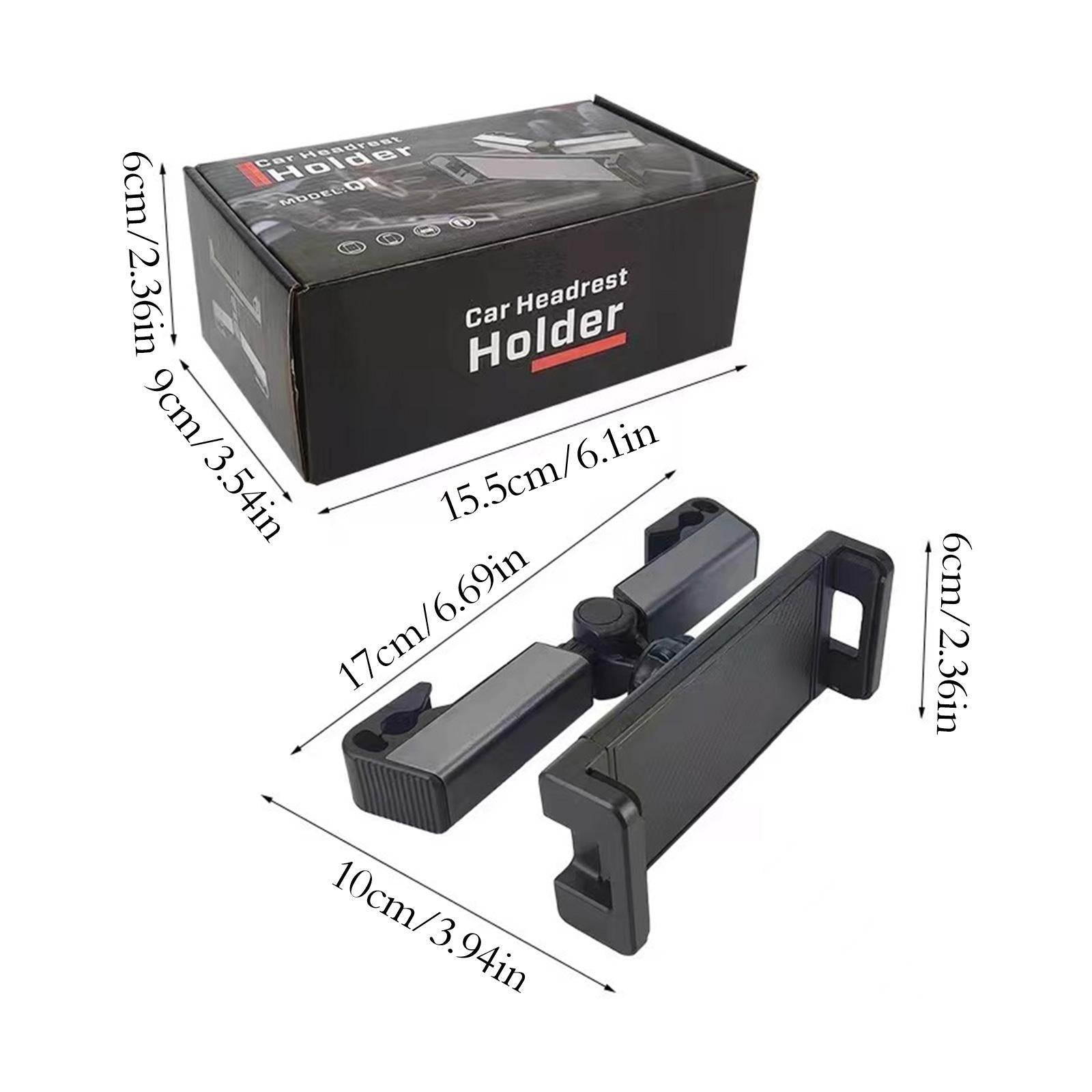 Car Flat Holder Back Seat Headrest