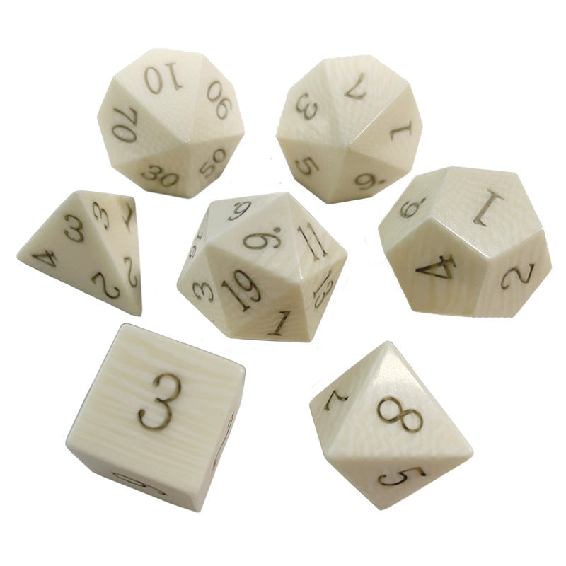 Dice Board Game Casual Game Multi-sided Digital Sieve Seven Tablets Suit
