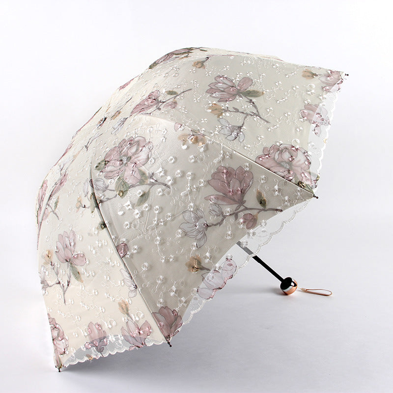 Дучандон тӯрӣ гулдӯзӣ чатр нигаҳдории чатр Sunshade