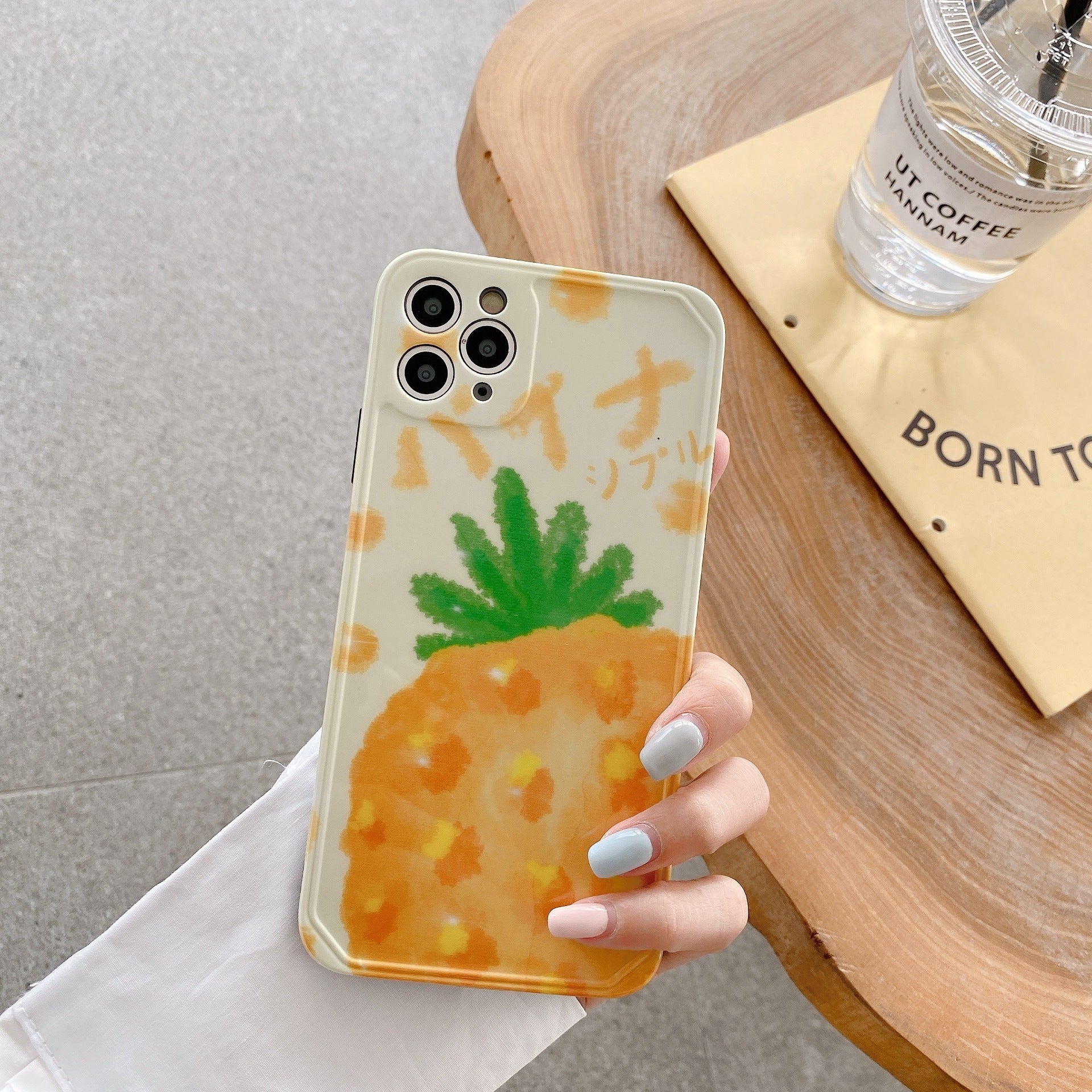 Orange cell phone case