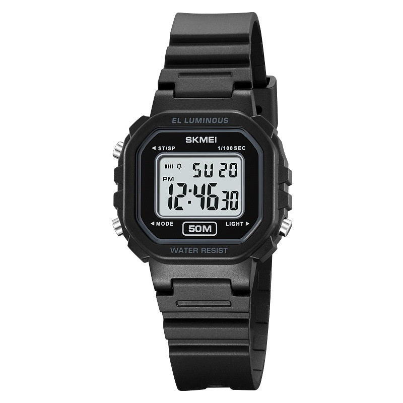 Student Outdoor Sports Electronic Watch Multifunctional Waterproof Luminous