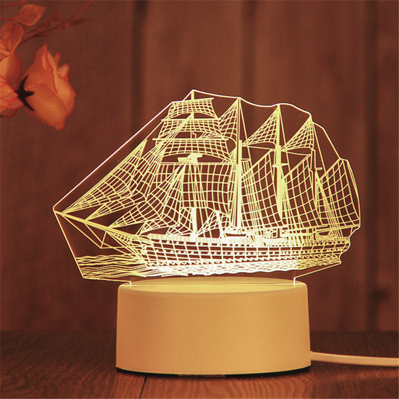 Creative 3d night light