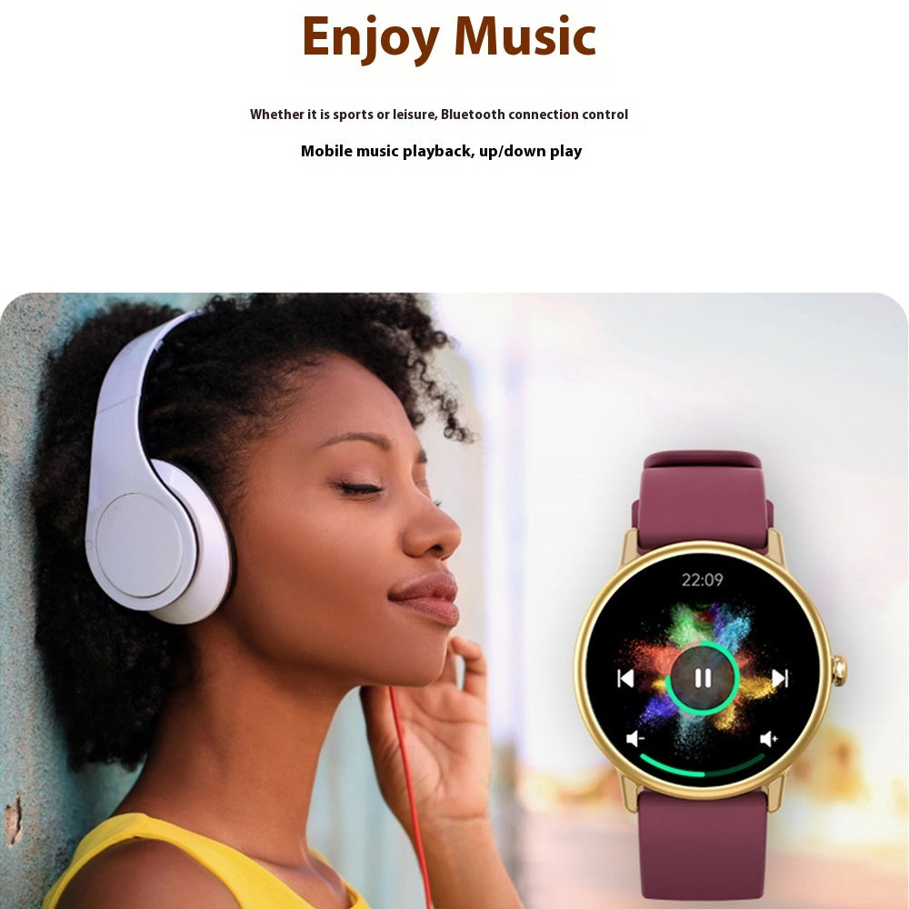 Мониторинги оксигени хун дар бораи сатҳи қалби глюкозаи хуни Smart Watch ба Bluetooth Calling Watch