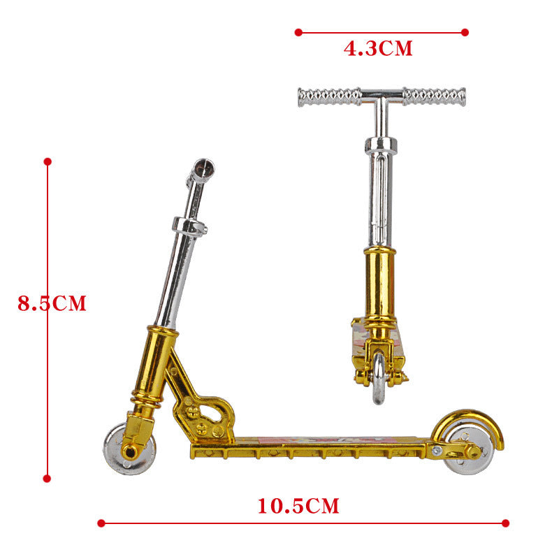 Two wheel scooter children's puzzle plastic toy accessories