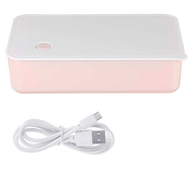 Cell phone sterilization box