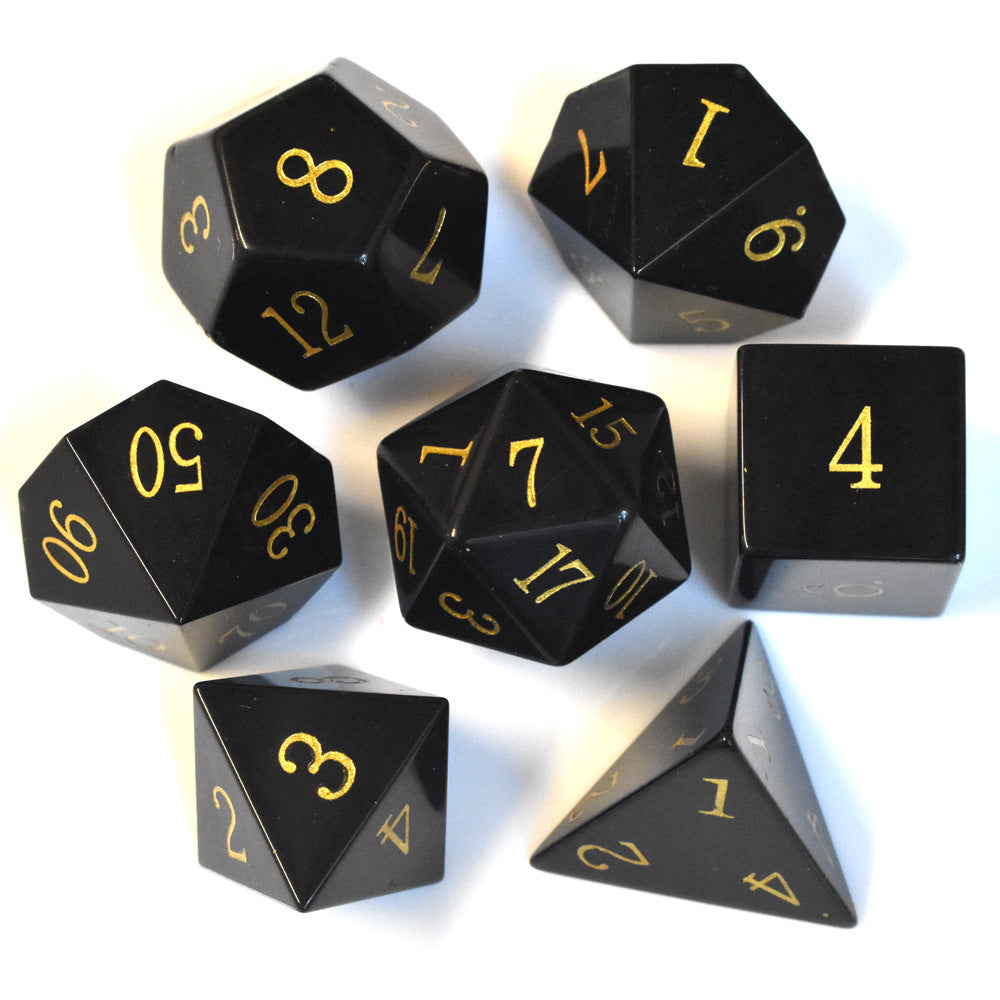 Dice Board Game Casual Game Multi-sided Digital Sieve Seven Tablets Suit