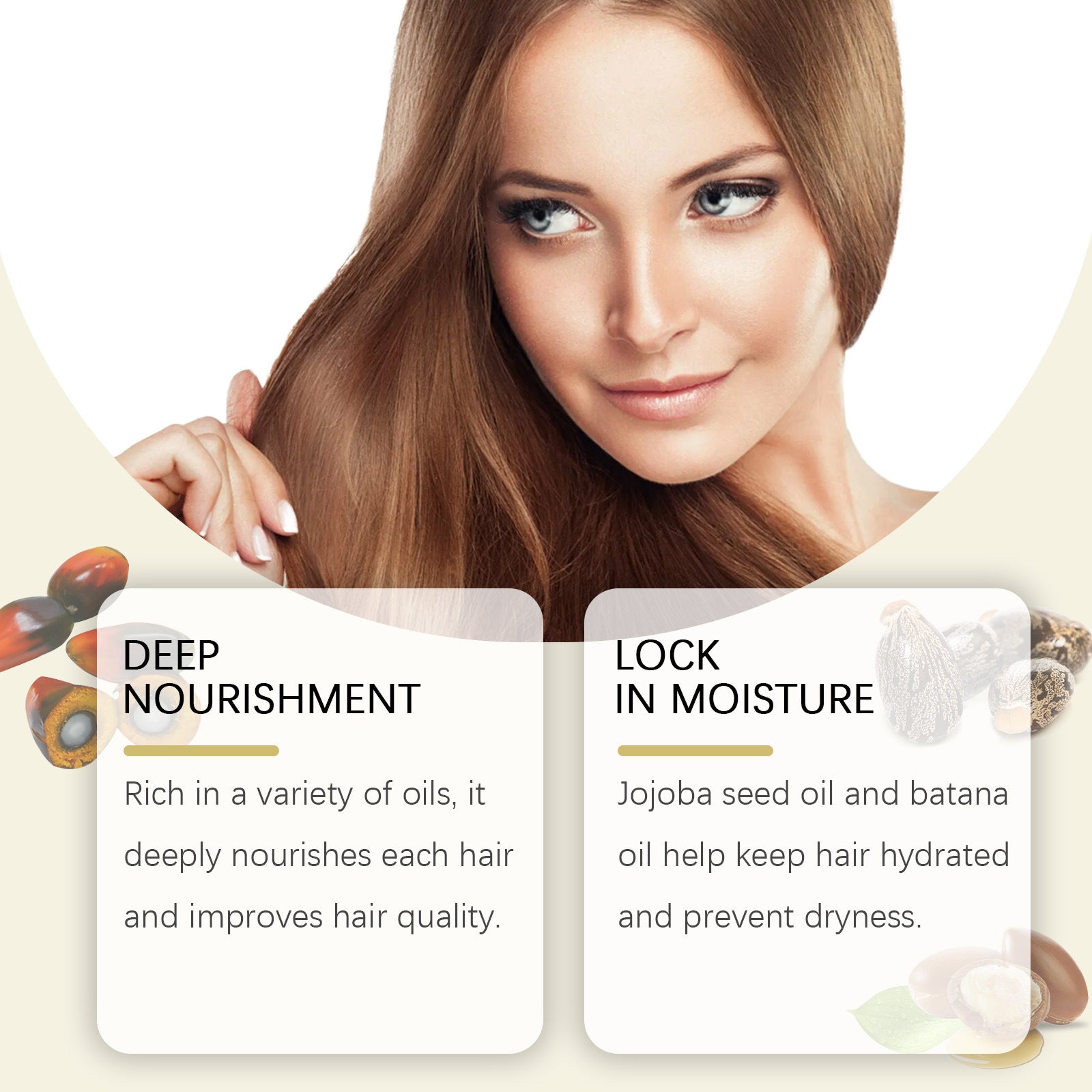 Нигоҳубини мӯи ғизоӣ Moisturizing Soft