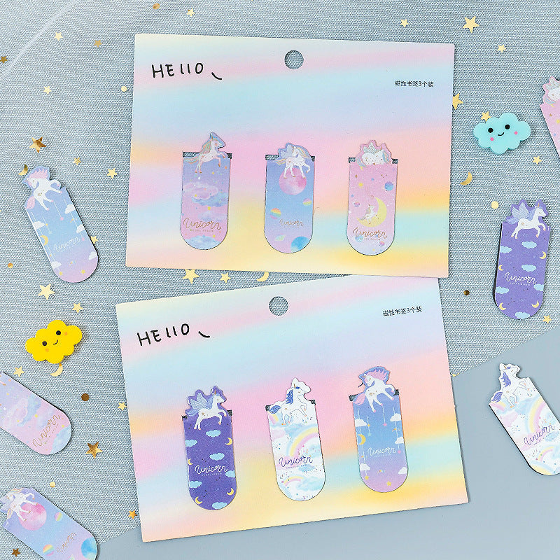 Keai Magnetic Bookmark Student Stationery