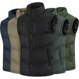 Мода sleeveless Vest биистед шарр гарм камарбанди мардона куртаат тамоюли