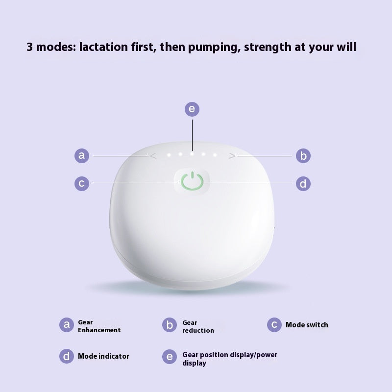 Electric Portable Massage Mute Wearable Breast