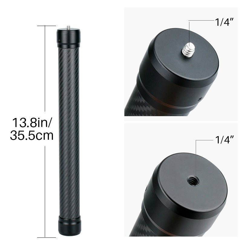 SLR Camera Stabilizer Extension Rod Carbon Fiber Photography
